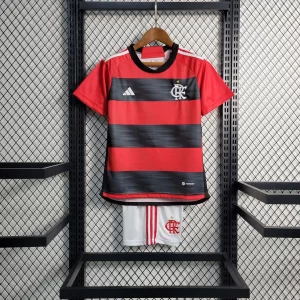 Kit de Uniforme Infantil do Flamengo I 2023-2024
