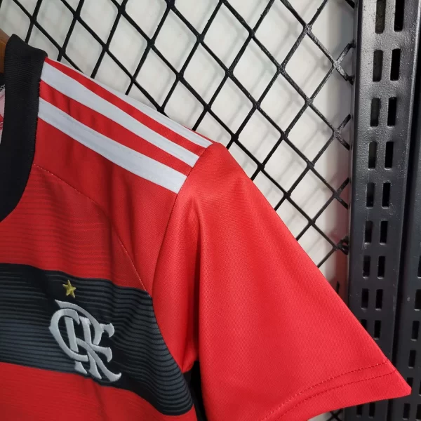 Kit de Uniforme Infantil do Flamengo I 2023-2024 - Imagem 4