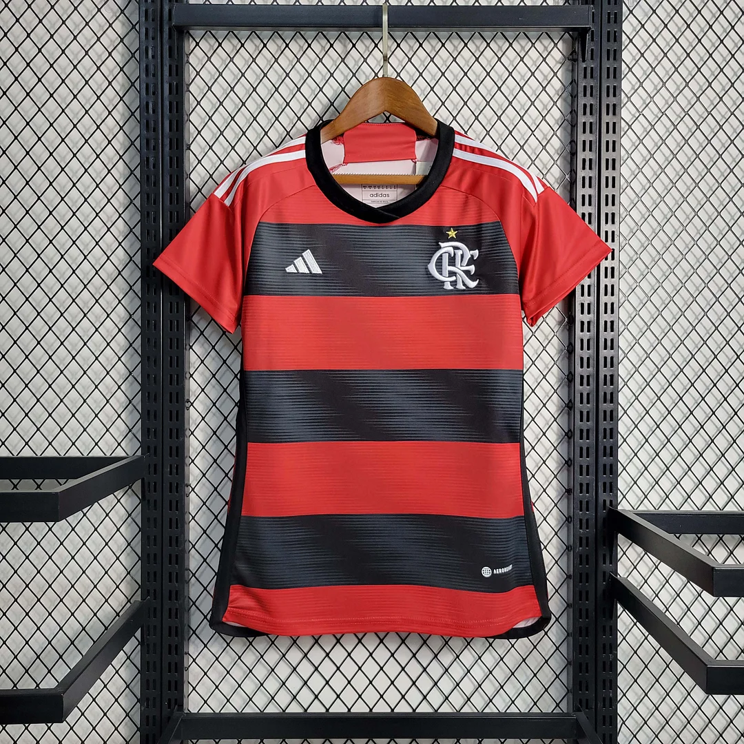 Camisa do Flamengo Feminina I 2023-2024 Camisa do Flamengo Feminina I 2023-2024