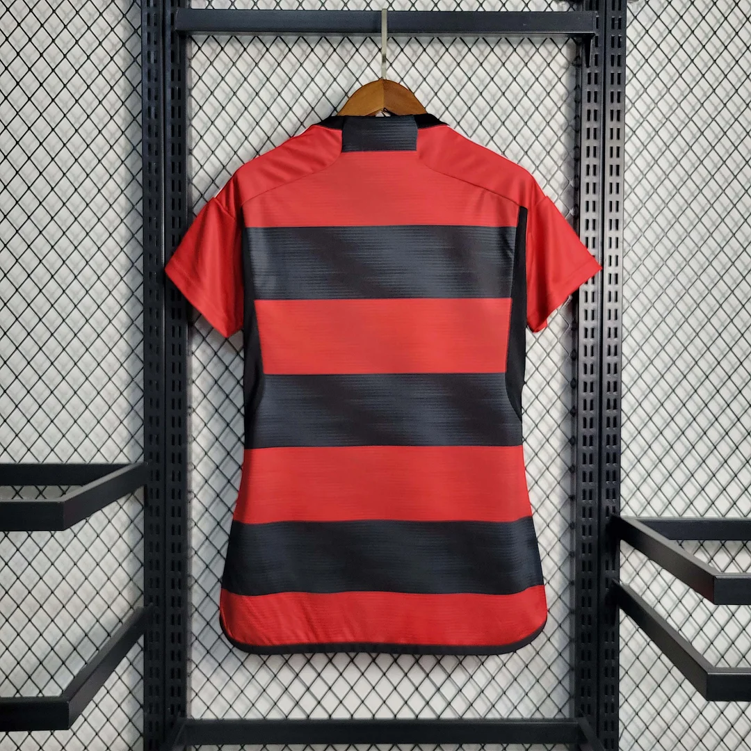 Camisa do Flamengo Feminina I 2023-2024 Camisa do Flamengo Feminina I 2023-2024 - Imagem 9