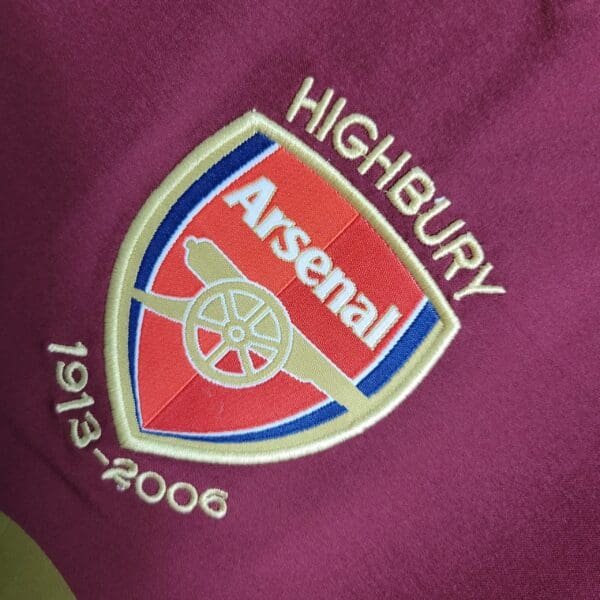Camisa do Arsenal Retrô 2005-2006 - Imagem 6