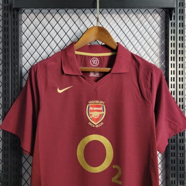Camisa do Arsenal Retrô 2005-2006 - Imagem 3