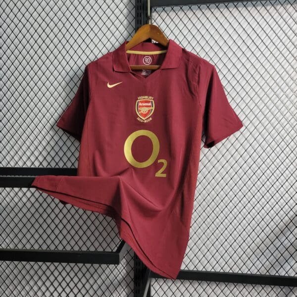 Camisa do Arsenal Retrô 2005-2006 - Imagem 2