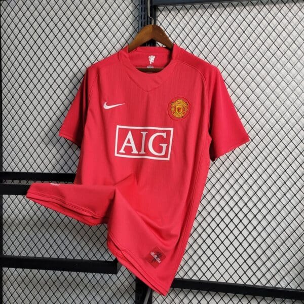 Camisa do Manchester United Retrô 2007-2008 - Imagem 2