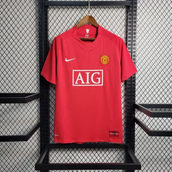 Camisa do Manchester United Retrô 2007-2008