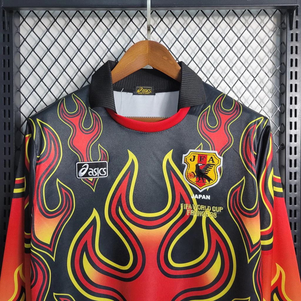 Camisa do Japão Goleiro Retrô 1998-1999 Camisa do Japão Goleiro Retrô 1998-1999 - Imagem 2