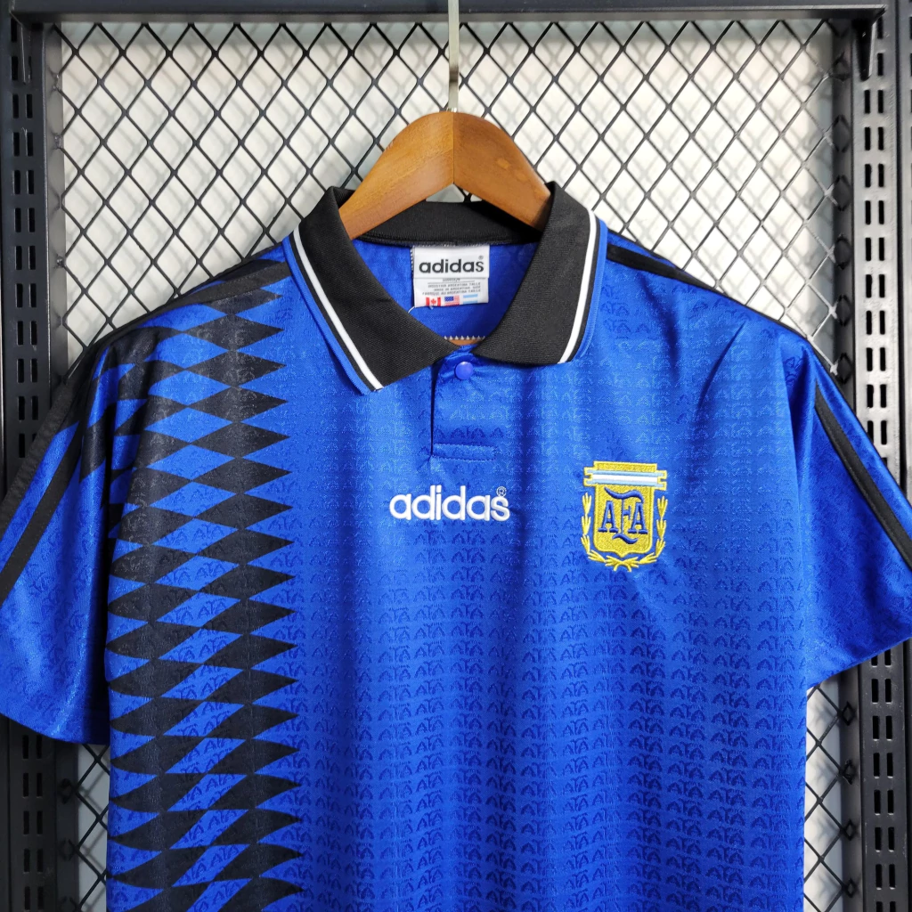 Camisa da Argentina Retrô 1994-1995 Camisa da Argentina Retrô 1994-1995 - Imagem 2