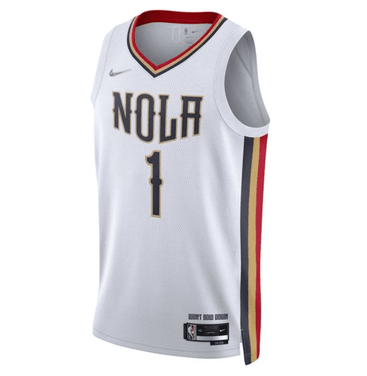 Regata New Orleans Pelicans City Edition Diamante 75th Regata New Orleans Pelicans City Edition Diamante 75th