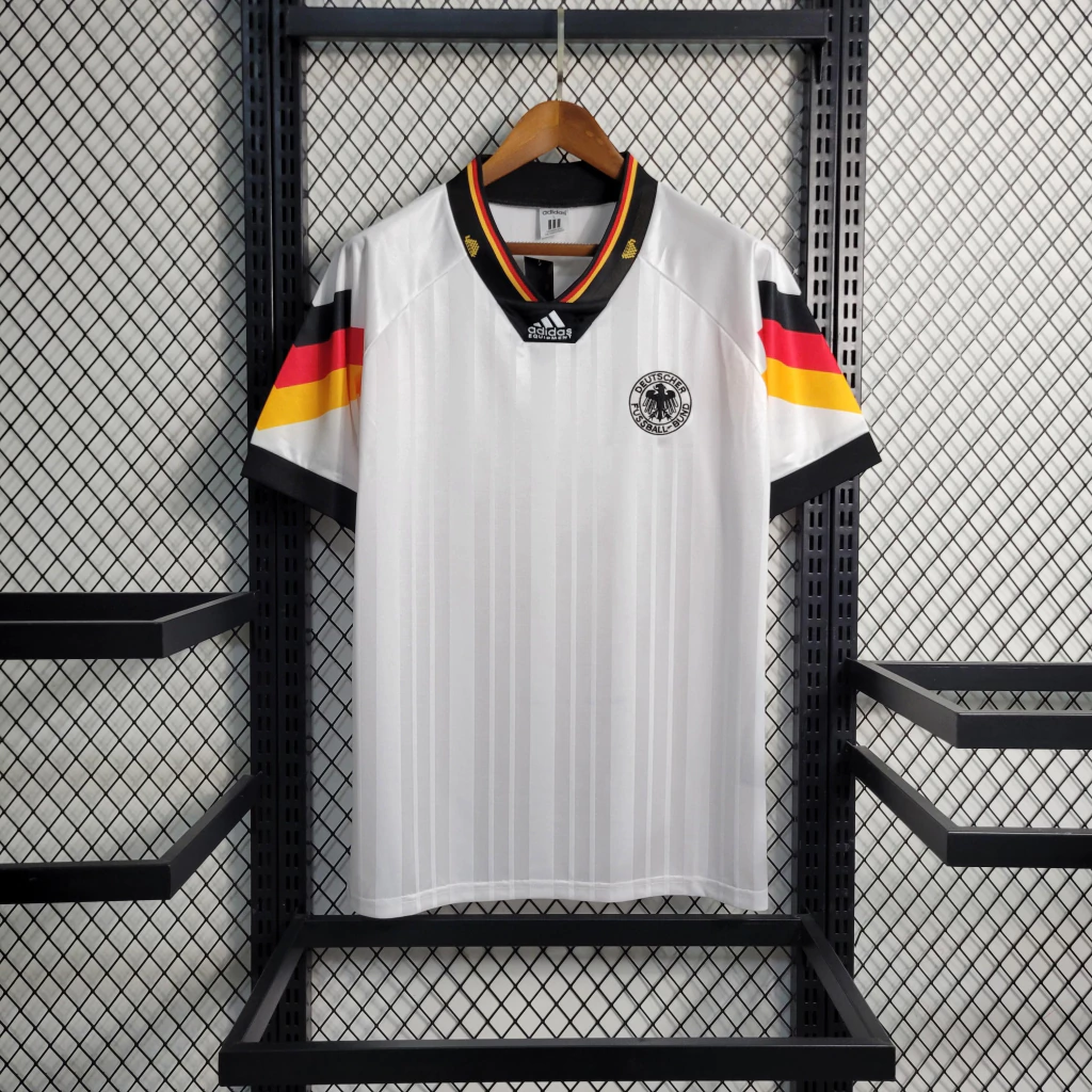 Camisa da Alemanha Retrô 1992-1993 Camisa da Alemanha Retrô 1992-1993
