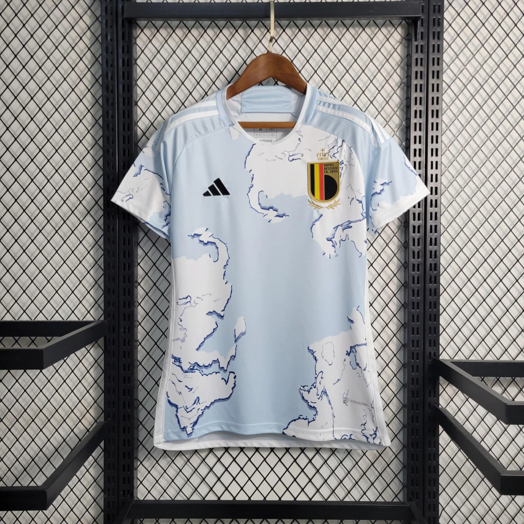 Camisa da Bélgica Feminina II 2023-2024 Camisa da Bélgica Feminina II 2023-2024