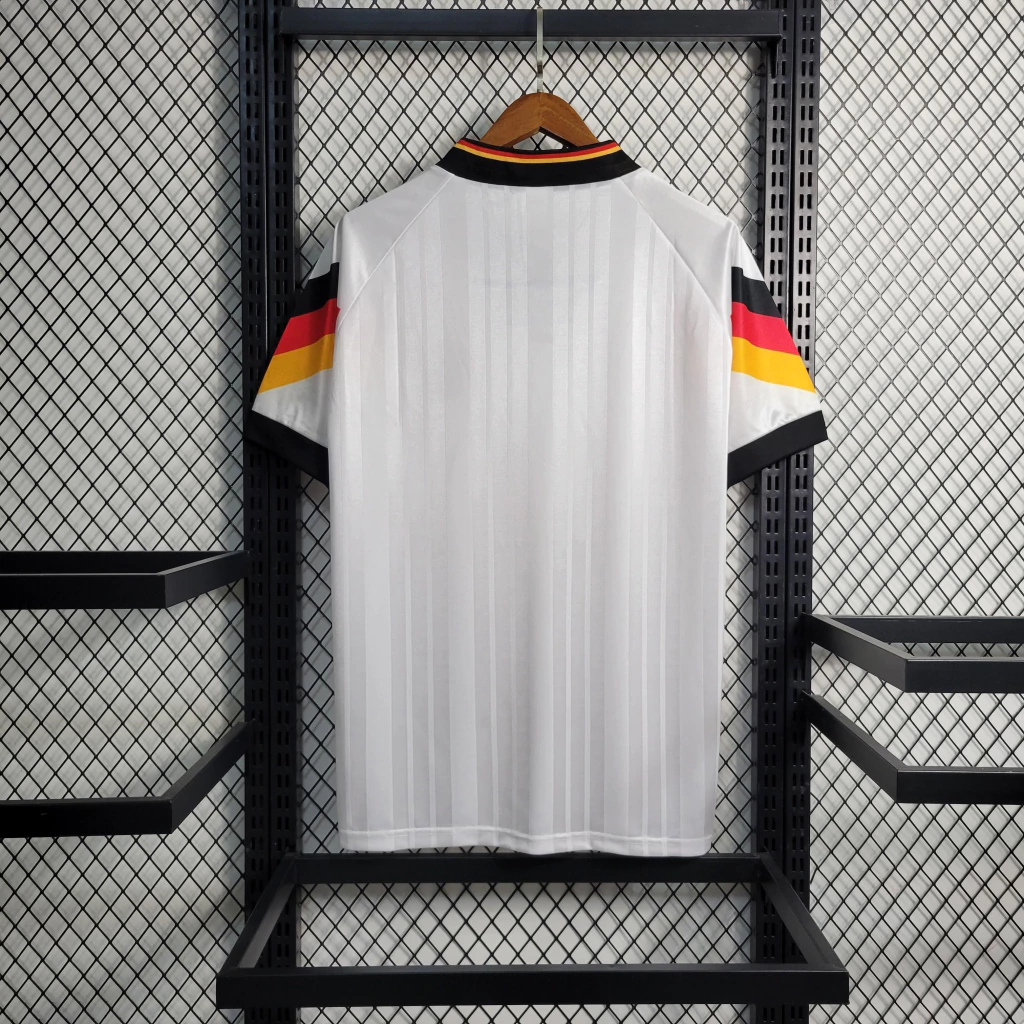 Camisa da Alemanha Retrô 1992-1993 Camisa da Alemanha Retrô 1992-1993