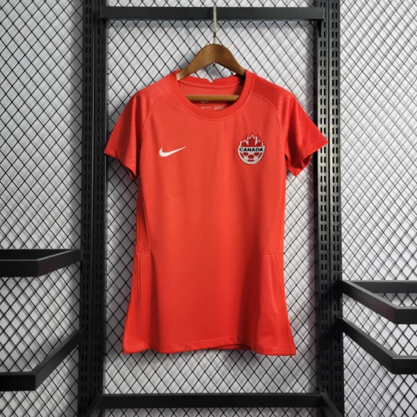 Camisa da Canadá Feminina I 2022-2023
