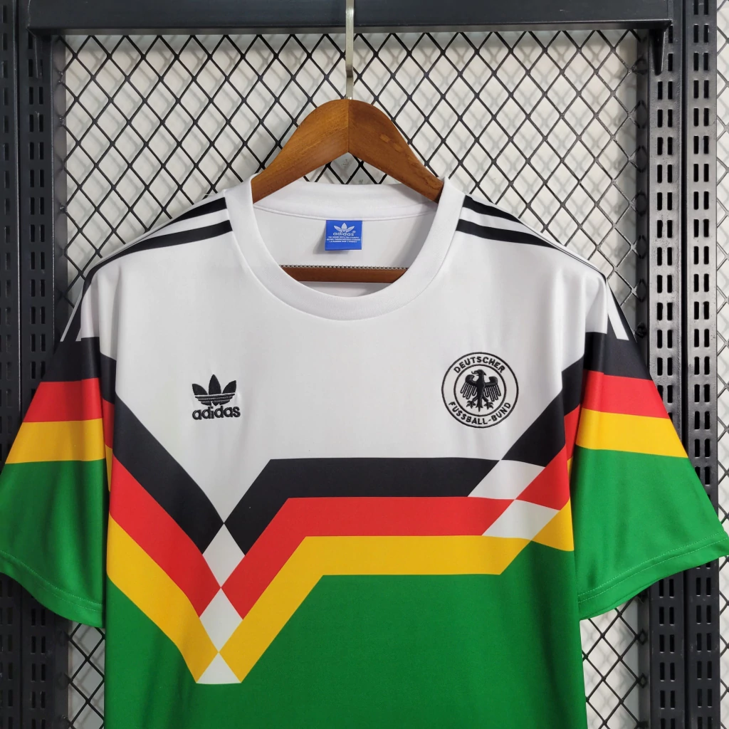 Camisa da Alemanha Retrô 1990-1991 Camisa da Alemanha Retrô 1990-1991