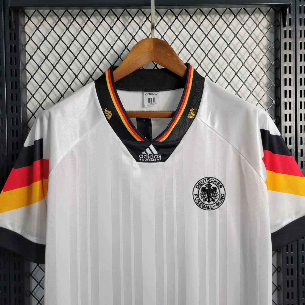 Camisa da Alemanha Retrô 1992-1993 Camisa da Alemanha Retrô 1992-1993