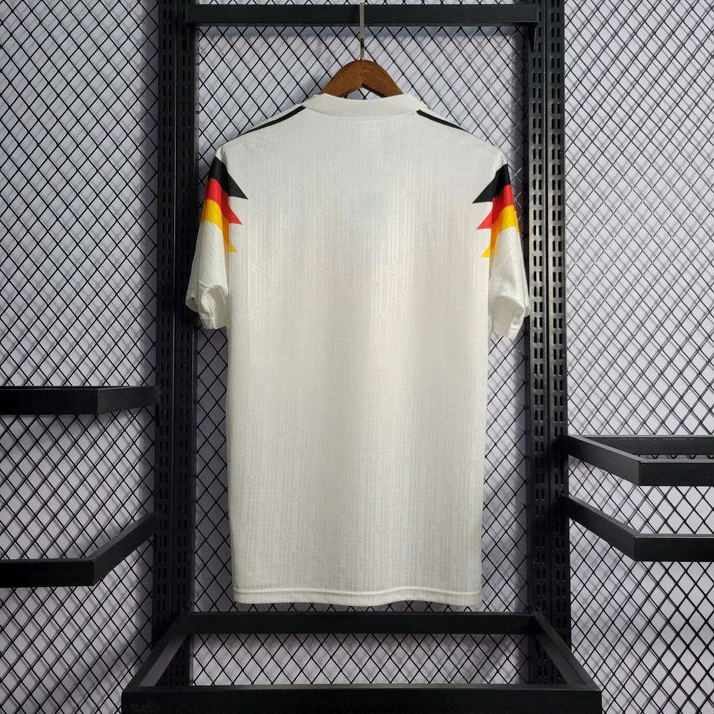 Camisa da Alemanha Retrô 1990-1991 Camisa da Alemanha Retrô 1990-1991