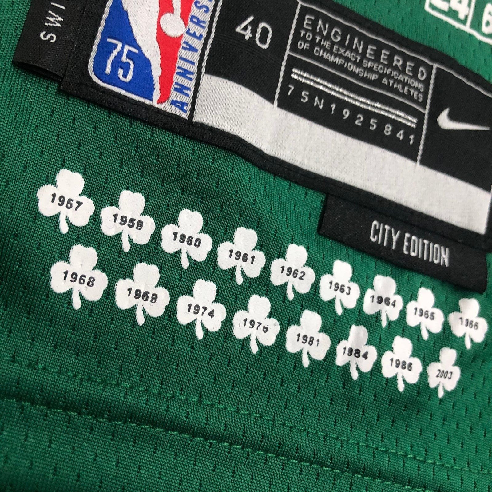 Regata Boston Celtics City Edition Diamante 75th Regata Boston Celtics City Edition Diamante 75th