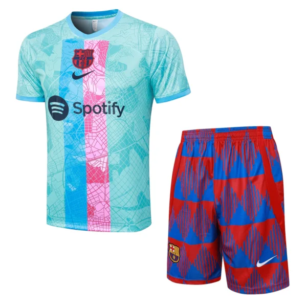 Conjunto Camisa e Short do Barcelona 2023-2024