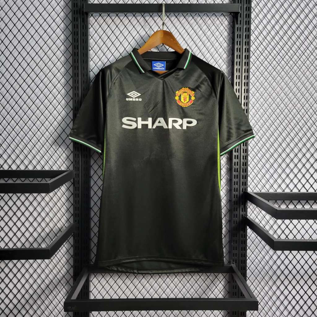 Camisa do Manchester United Retrô 1998-1999 Camisa do Manchester United Retrô 1998-1999