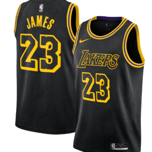 Regata Los Angeles Lakers City Edition Preta