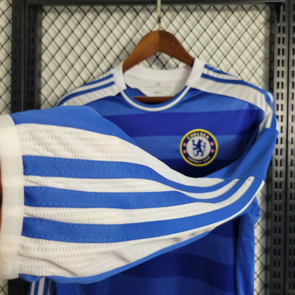 Camisa do Chelsea Manga Longa Retrô 2011-2012 Camisa do Chelsea Manga Longa Retrô 2011-2012