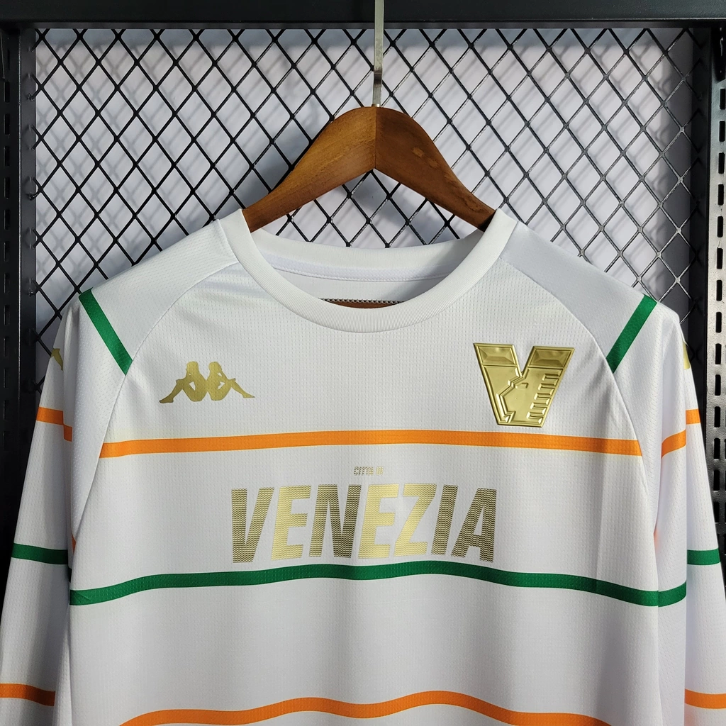 Camisa da Venezia Manga Longa 2022-2023 Camisa da Venezia Manga Longa 2022-2023