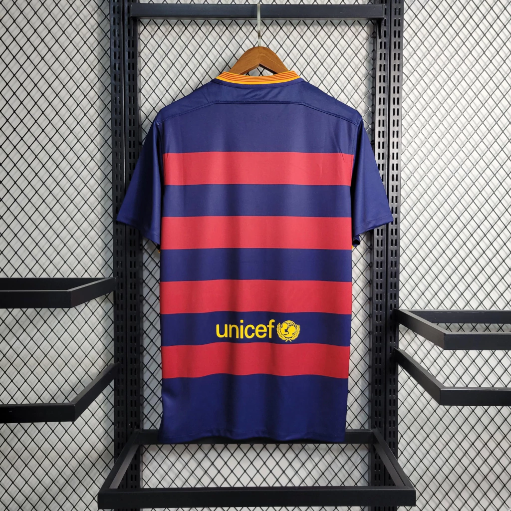 Camisa do Barcelona Retrô 2015-2016 Camisa do Barcelona Retrô 2015-2016