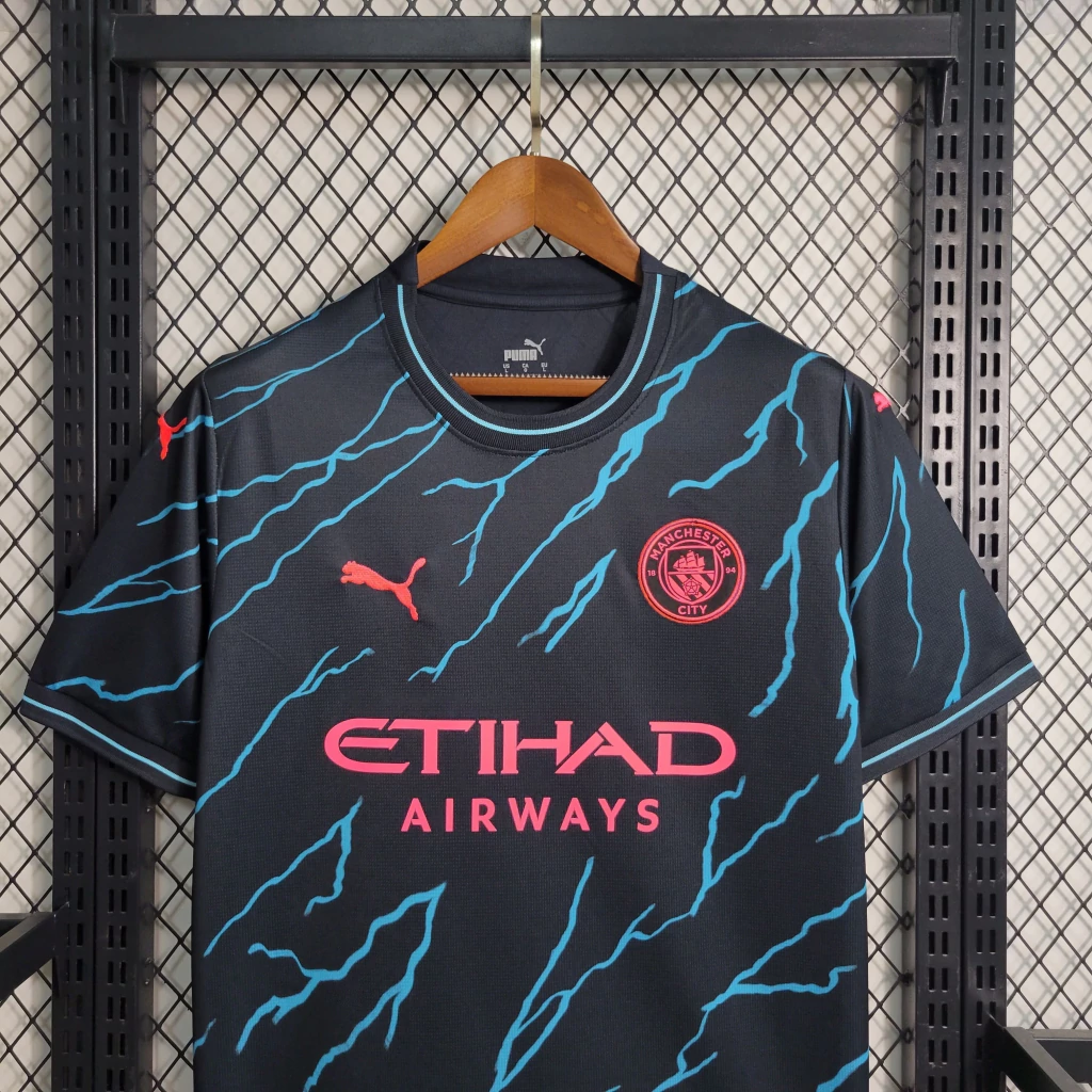 Camisa do Manchester City III 2023-2024 Camisa do Manchester City III 2023-2024