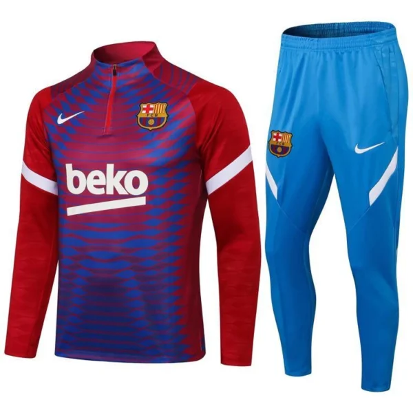 Conjunto Casaco e Calça do Barcelona 2021-2022