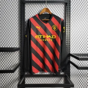 Camisa do Manchester City Manga Longa 2022-2023