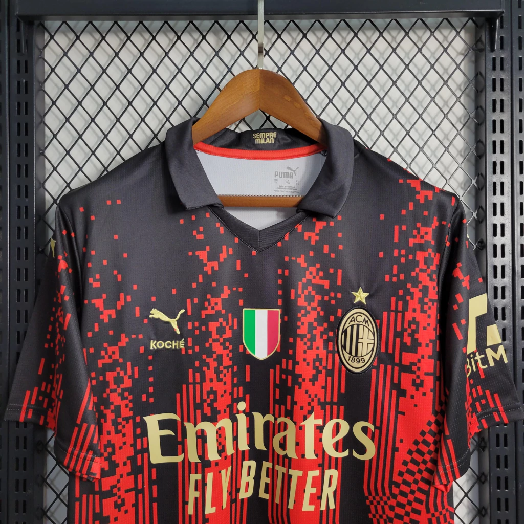 Camisa do Milan EE 2023-2024 Camisa do Milan EE 2023-2024