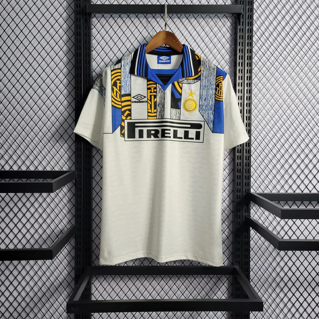 Camisa do Inter de Milão Retrô 1996-1997 Camisa do Inter de Milão Retrô 1996-1997