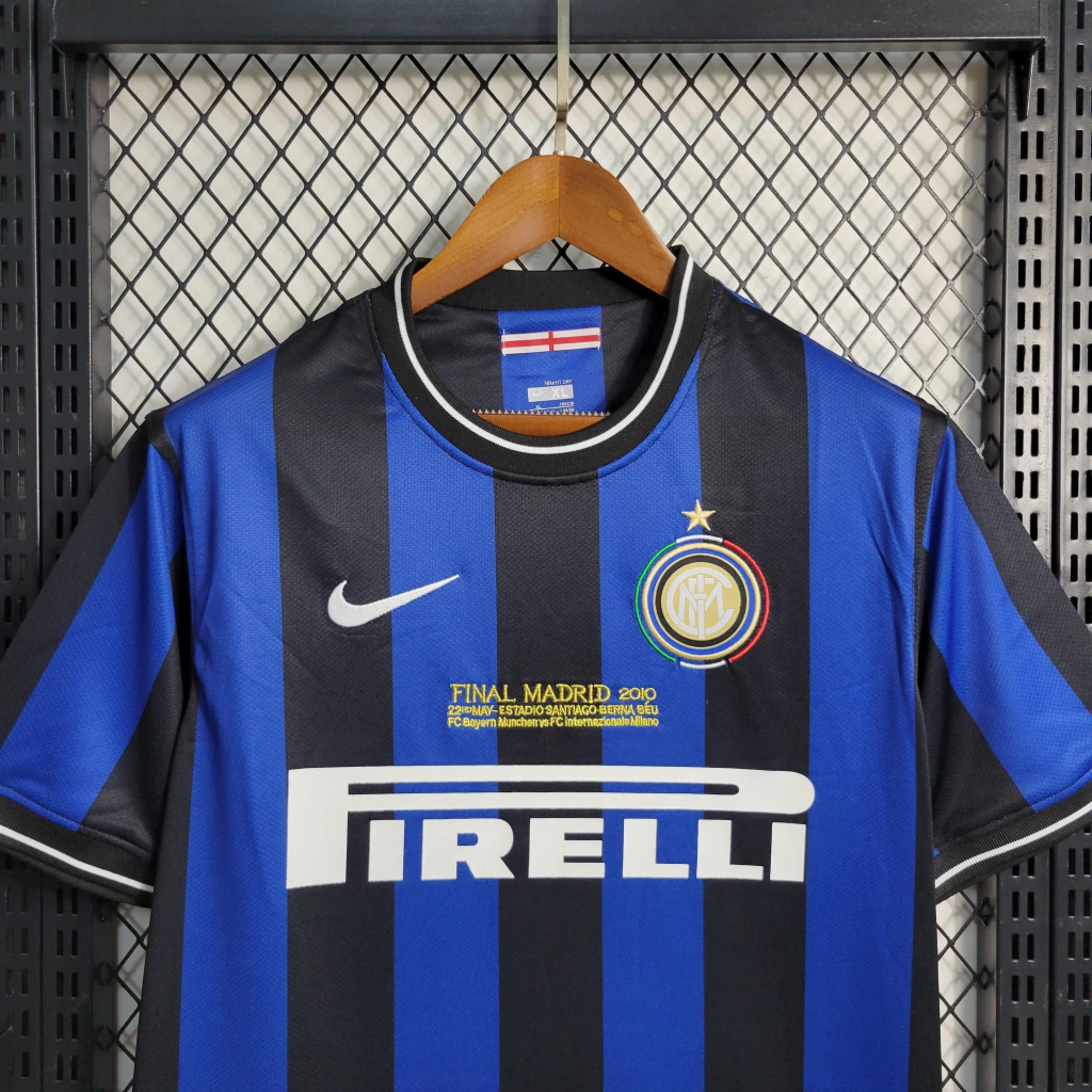 Camisa do Inter de Milão Retrô 2009-2010 Camisa do Inter de Milão Retrô 2009-2010