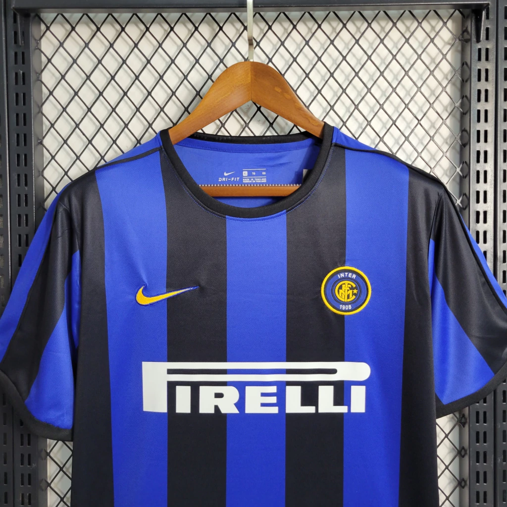 Camisa do Inter de Milão Retrô 1999-2000 Camisa do Inter de Milão Retrô 1999-2000