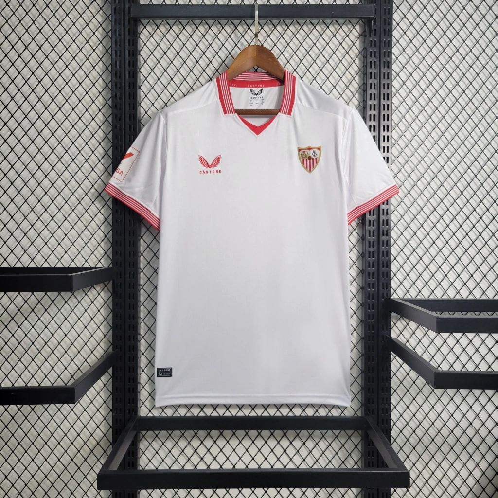 Camisa do Sevilla I 2023-2024 Camisa do Sevilla I 2023-2024