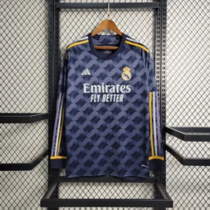 Camisa do Real Madrid Manga Longa 2023-2024