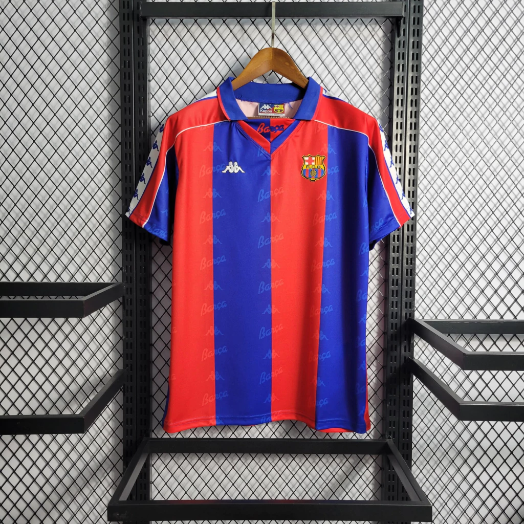 Camisa do Barcelona Retrô 1993-1994 Camisa do Barcelona Retrô 1993-1994