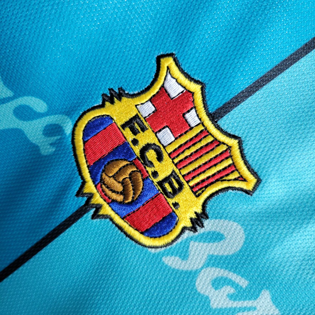 Camisa do Barcelona Retrô 1995-1996 Camisa do Barcelona Retrô 1995-1996