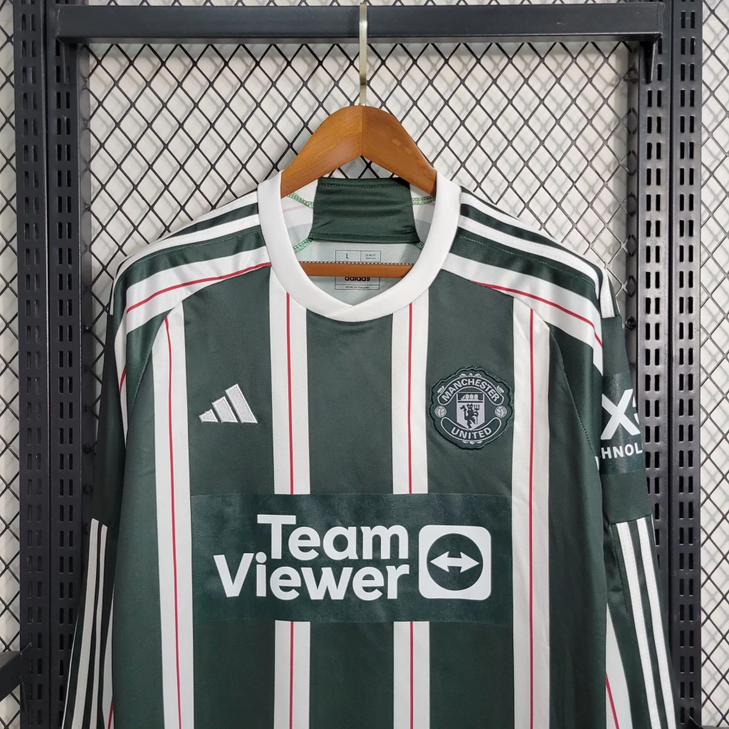 Camisa do Manchester United Manga Longa 2023-2024 Camisa do Manchester United Manga Longa 2023-2024