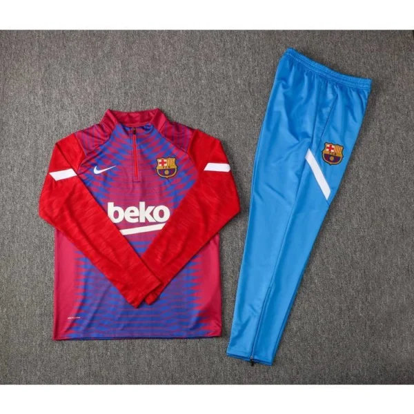 Conjunto Casaco e Calça do Barcelona 2021-2022