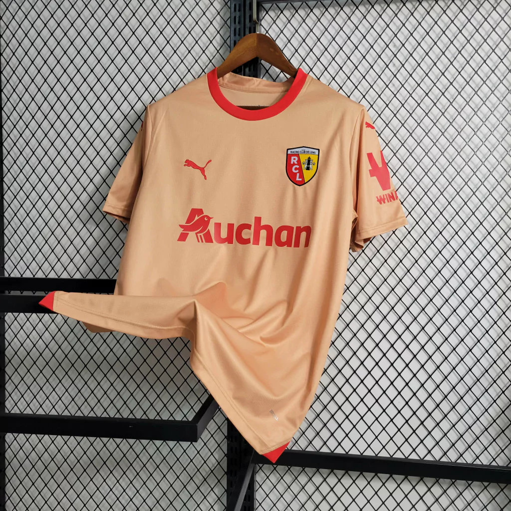 Camisa do RC Lens EE 2023-2024 Camisa do RC Lens 2023-2024