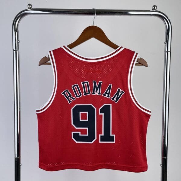 Regata Cropped Rodman Chicago Bulls