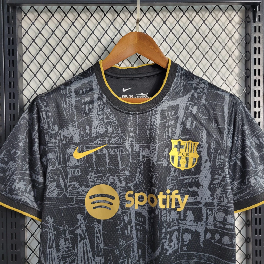 Camisa do Barcelona EE 2023-2024 Camisa do Barcelona EE 2023-2024