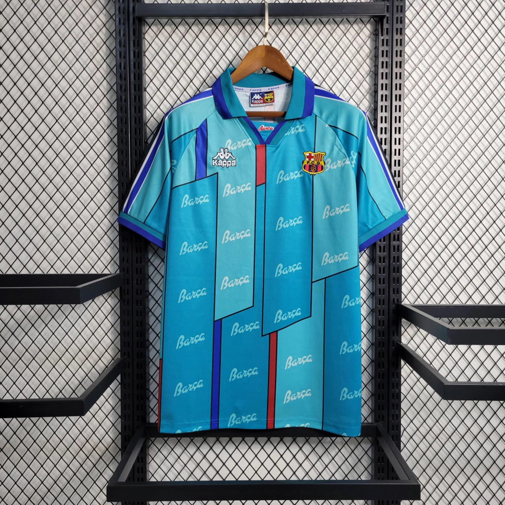 Camisa do Barcelona Retrô 1995-1996 Camisa do Barcelona Retrô 1995-1996