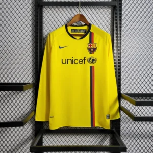 Camisa do Barcelona Retrô Manga Longa 2008-2009