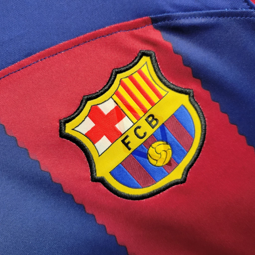 Camisa do Barcelona Manga Longa 2023-2024 Camisa do Barcelona Manga Longa 2023-2024