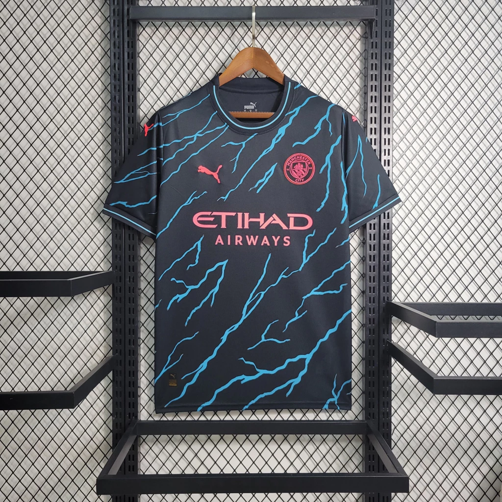 Camisa do Manchester City III 2023-2024 Camisa do Manchester City III 2023-2024