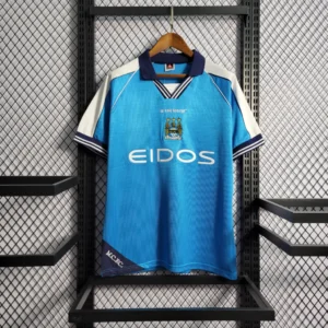 Camisa do Manchester City Retrô 1999-2000