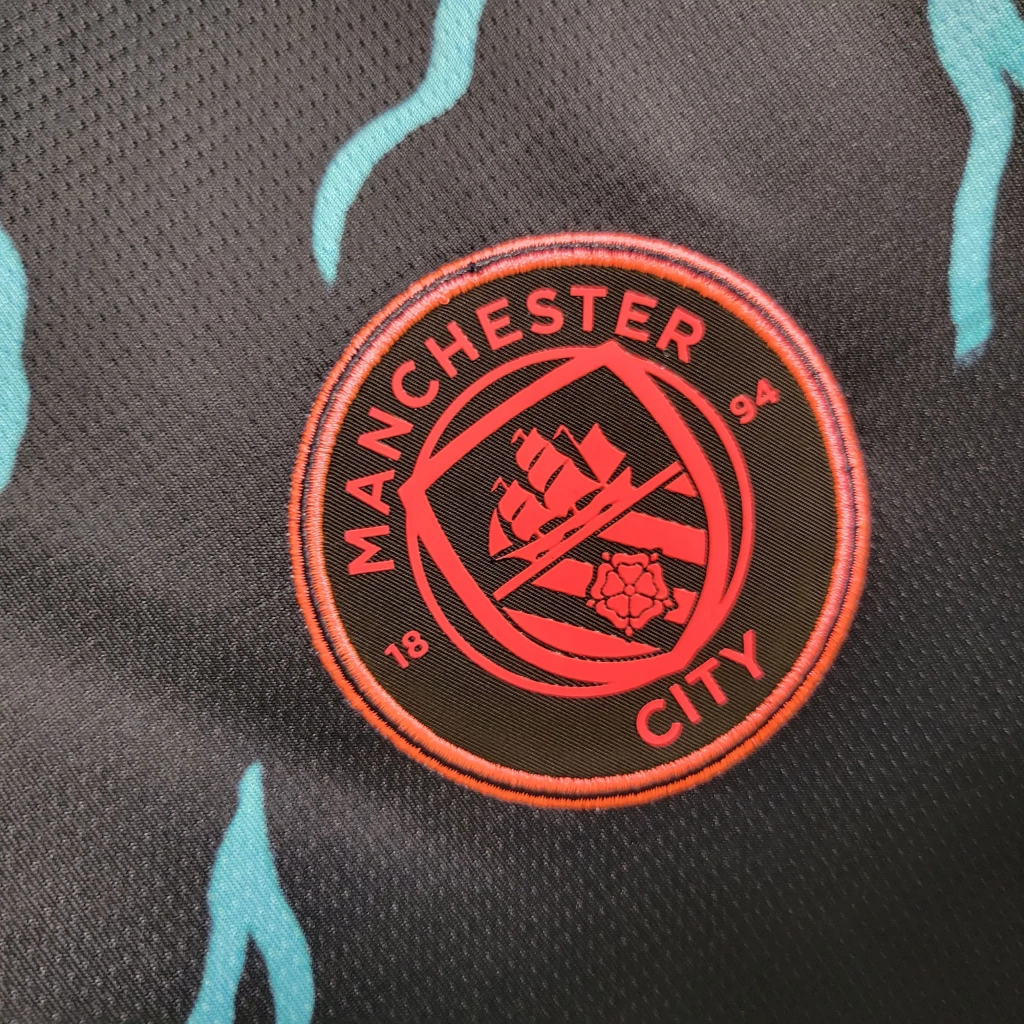 Camisa do Manchester City Manga Longa 2023-2024 Camisa do Manchester City Manga Longa 2023-2024