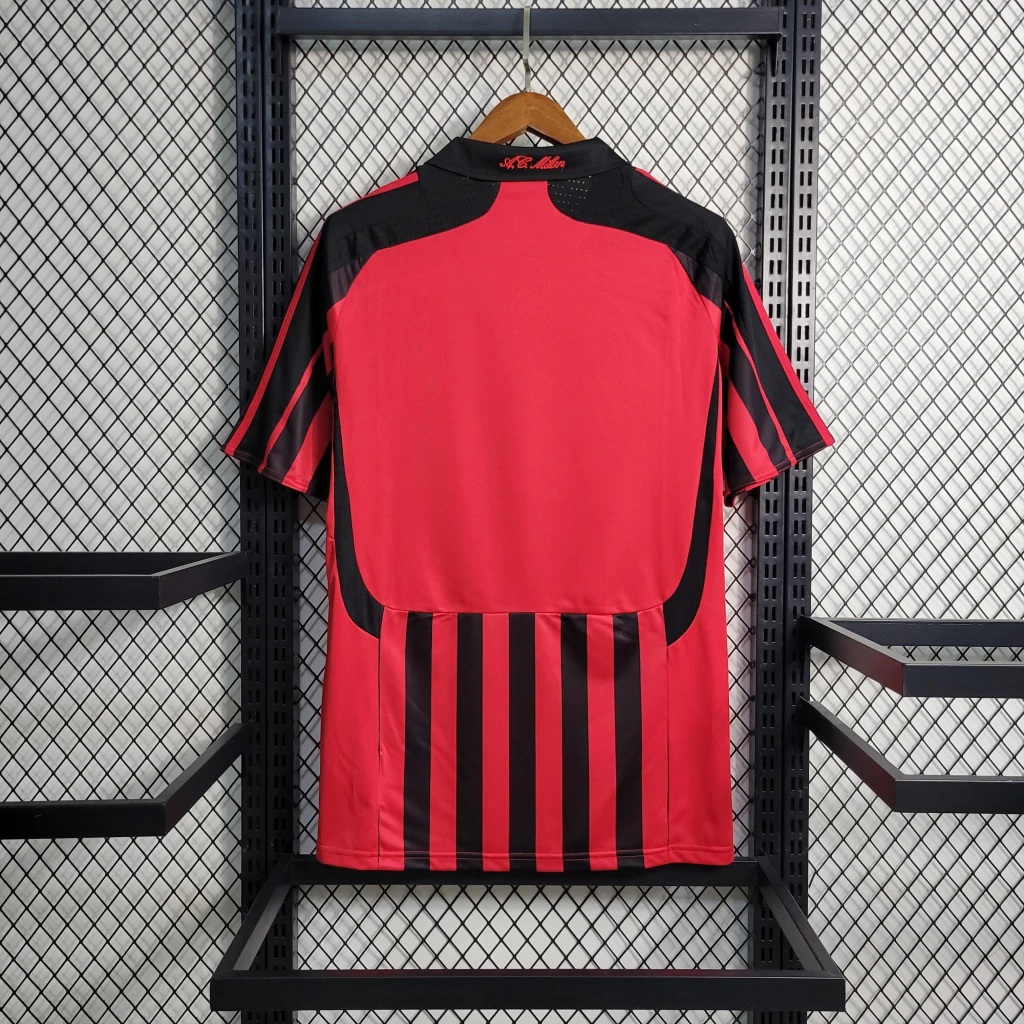 Camisa do Milan Retrô 2007-2008 Camisa do Milan Retrô 2007-2008