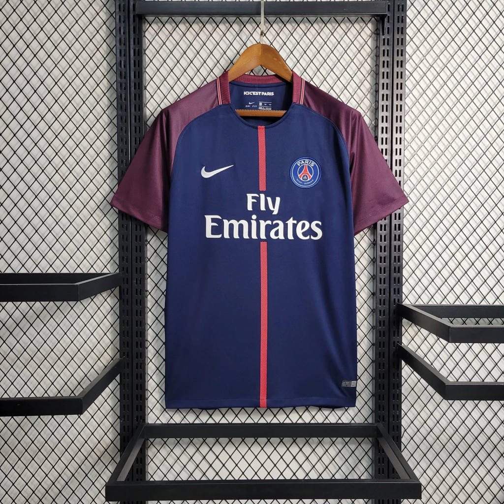 Camisa do PSG Retrô 2017-2018 Camisa do PSG Retrô 2017-2018